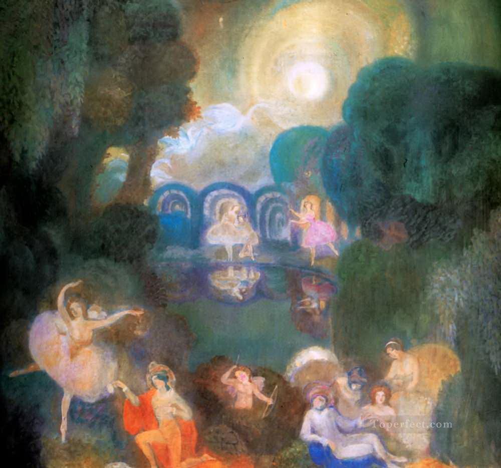 ballet 1910 Serge Sudeikin ruso Pintura al óleo